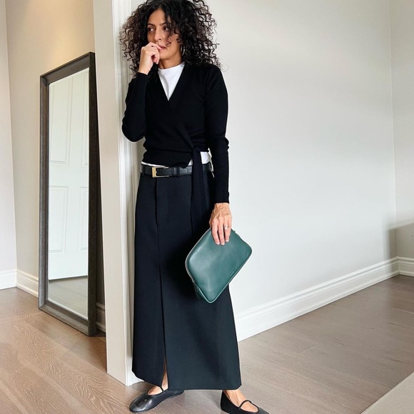 The Row Leather Ballet Flats black size 38.5 sold out most everywhere - Picture 11 of 12